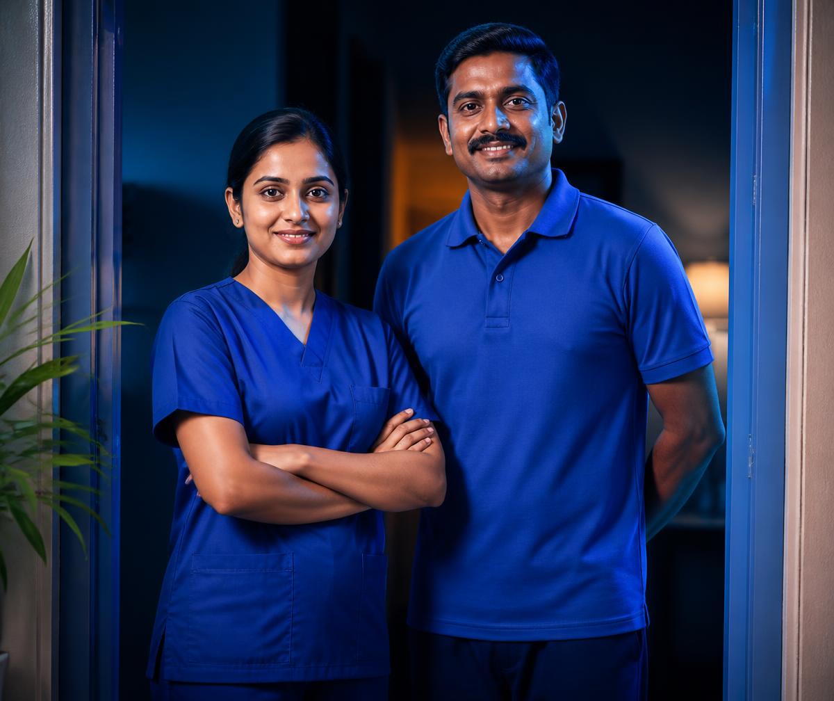 QuickAid24 verified nurse and ward-care attendant in Hyderabad